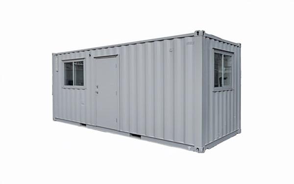 shipping container offices can be fully customized to include additional windows, doors, partitions, and amenities to meet your business requirements